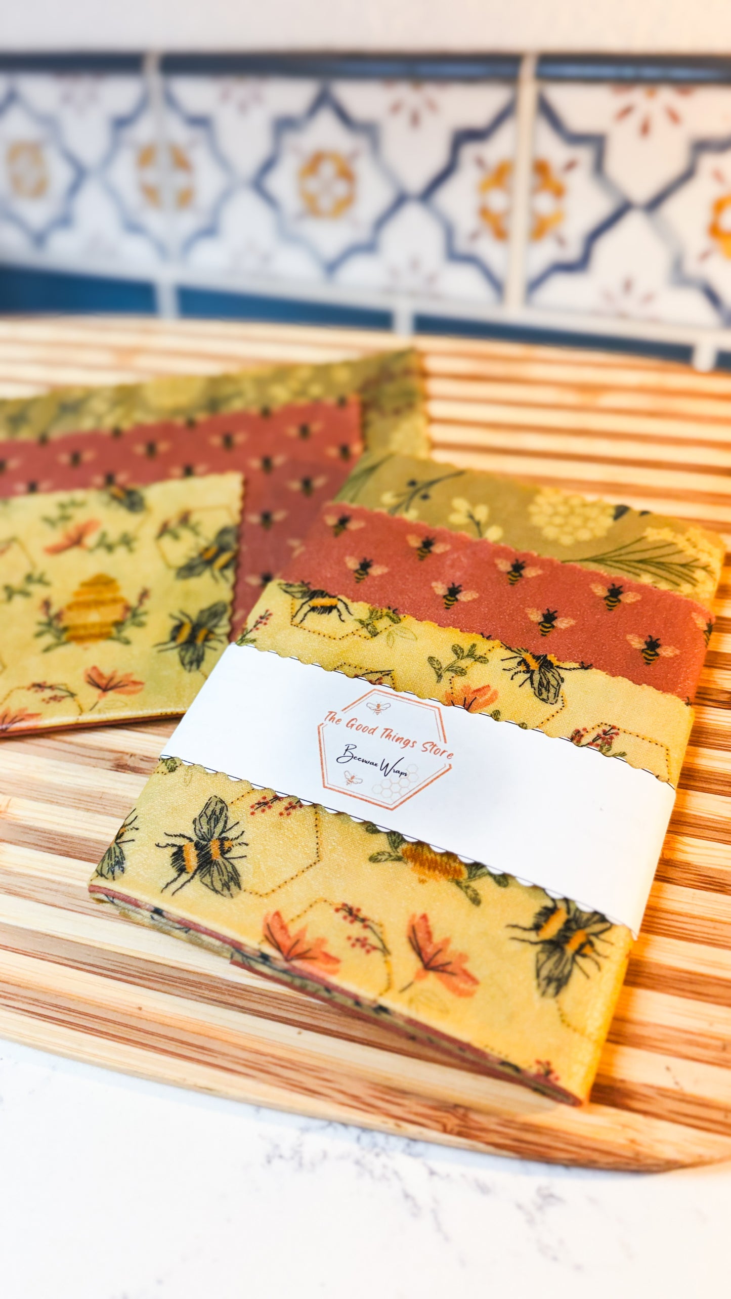 Oh honey! - 3 piece set of Beeswax Wraps
