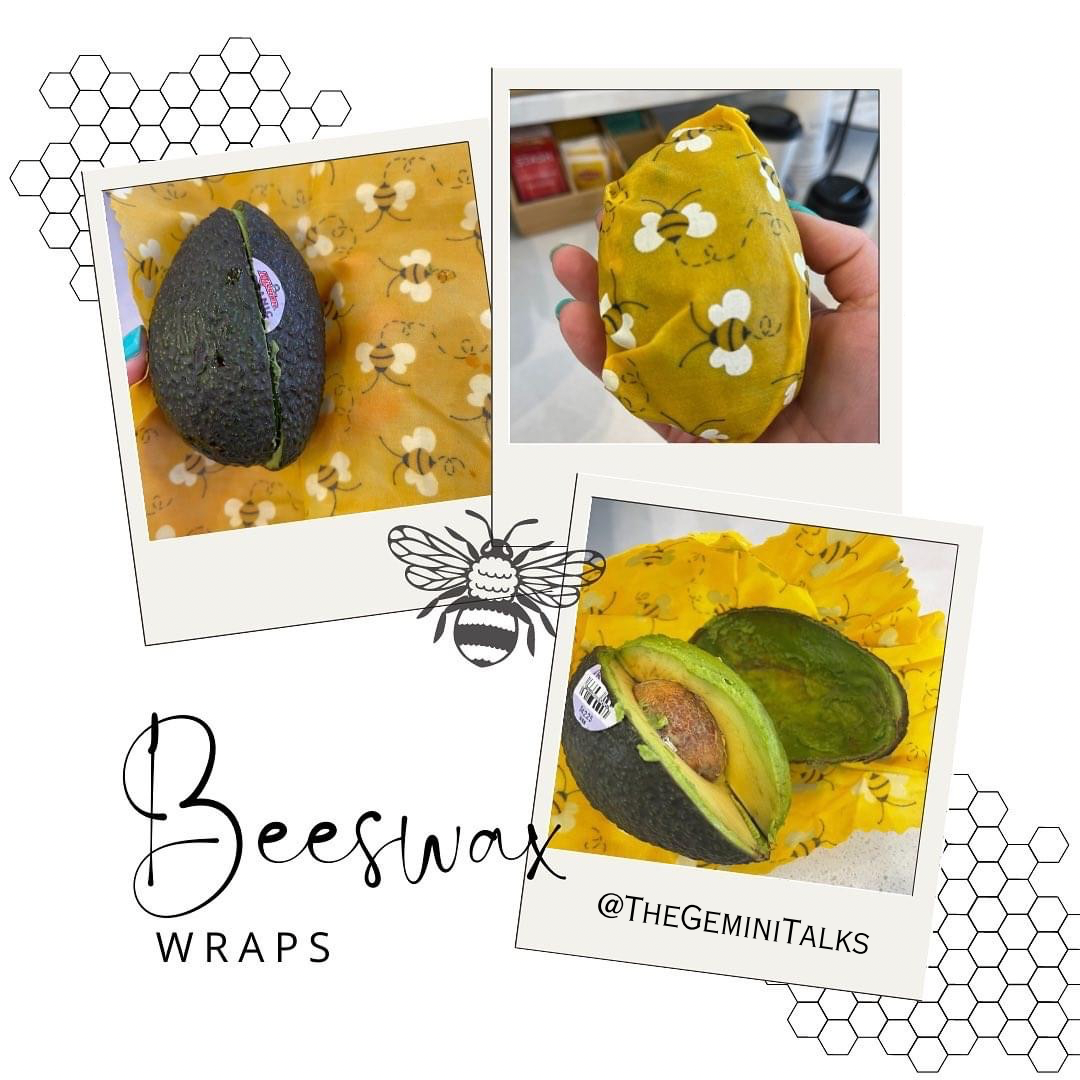 BEESWAX FOOD WRAPS- 3 PIECE SET